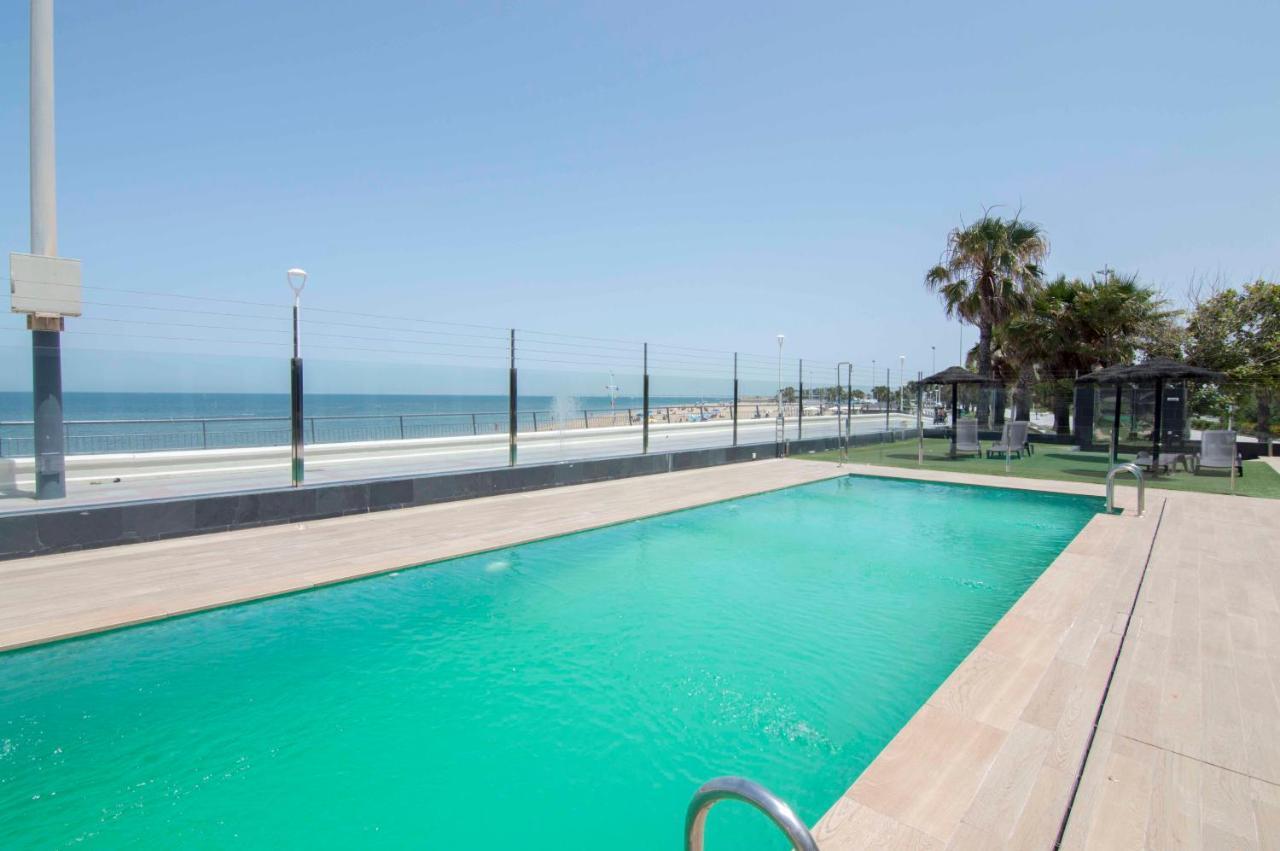 Cruz Del Mar Beach, Apartamentos Living Sur Чипиона Экстерьер фото